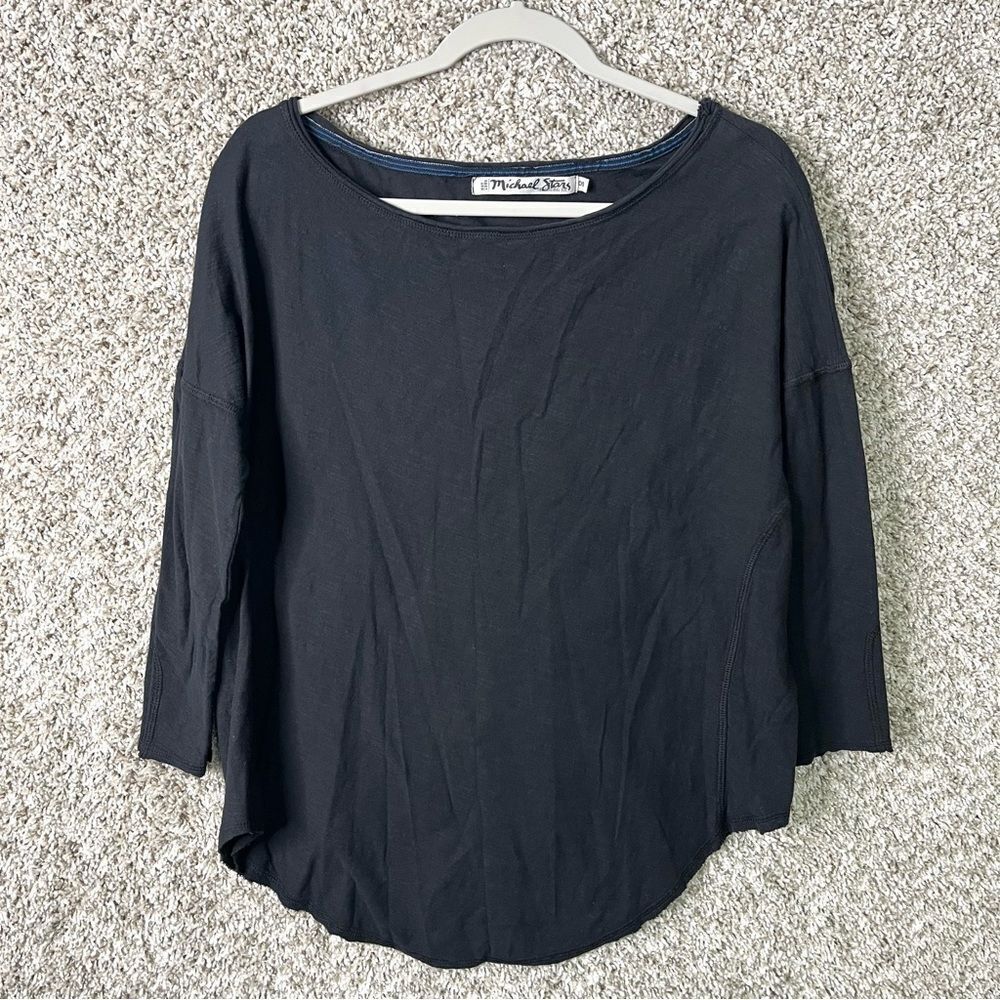 Michael Stars Top‎ Women's OS Black Long Sleeve